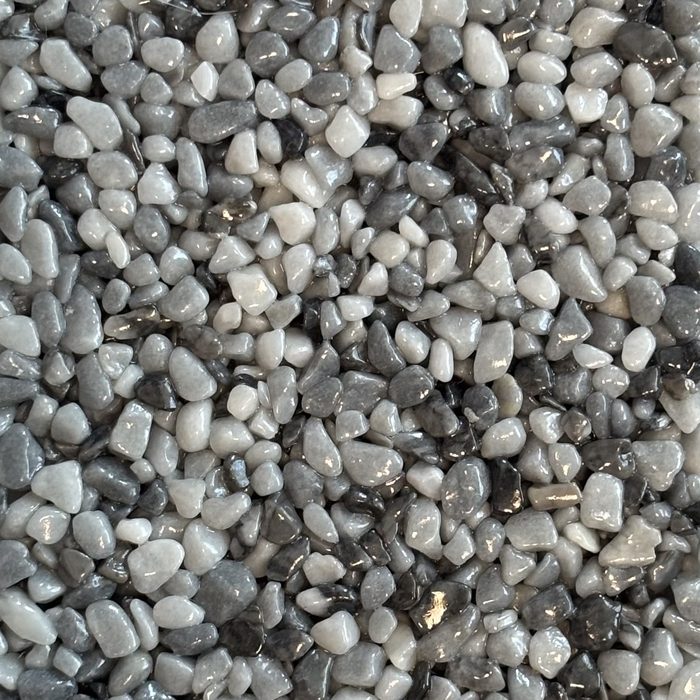 Nebelmix Steinteppich-Farbmix, Nahaufnahme